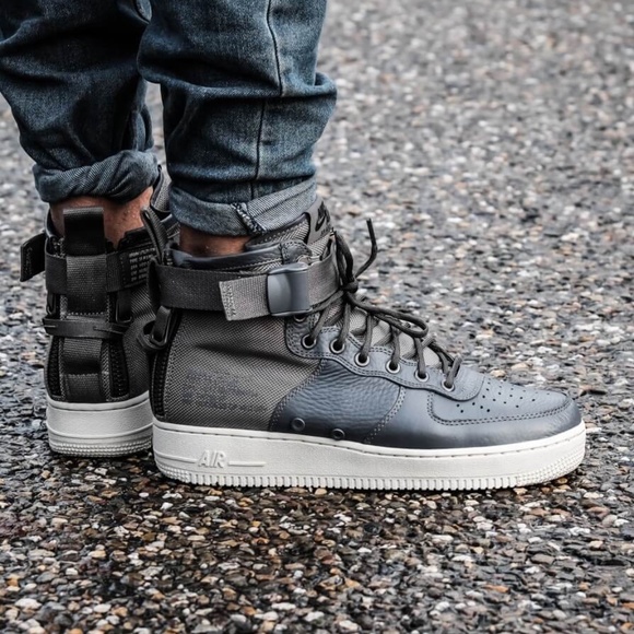Nike Other - Nike SF-AF1 Mid “Dark Grey”  Men's Size 8